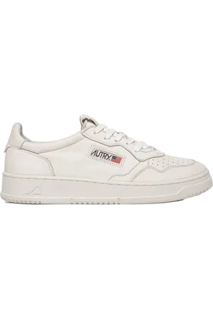 Autry Buty, Mężczyzna, Biały, 44 EU, Skóra, Medalist Low Sneakers