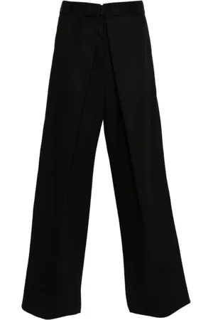 Givenchy Spodnie, Mężczyzna, Czarny, L, Bawełna, Bardzo Szerokie Spodnie Chino