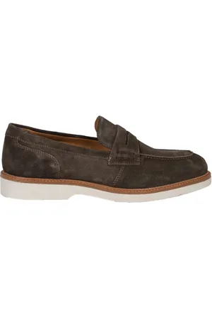 Geox Buty, Mężczyzna, brązowy, 42 1/2 EU, Skóra, Wygodne wsuwane buty