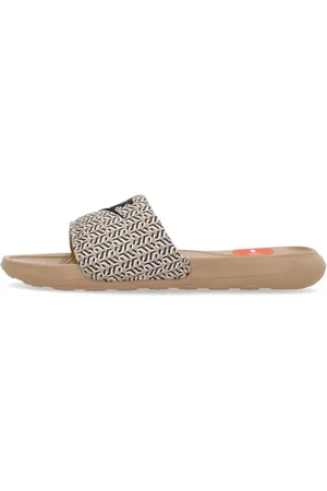 Nike Buty, Kobieta, Wielobarwność, 35 1/2 EU, Klapki Slide z haftowanym logo