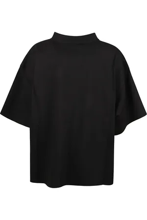 Balenciaga Koszulki, Kobieta, Czarny, L, Bawełna, Krótki T-shirt S/S