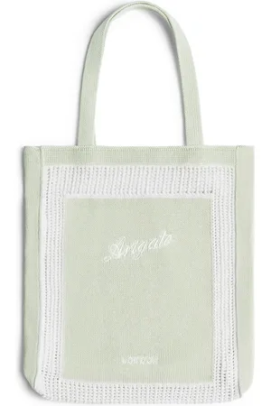 Axel Arigato Torebki, Kobieta, Zielony, ONE SIZE, Bawełna, Oceane Knitted Shopper
