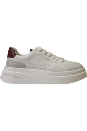 Ash Buty, Kobieta, Beżowy, 40 EU, Skóra, Skórzane sneakersy Bordeaux