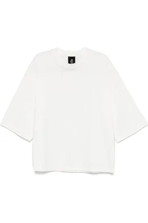THOM KROM Koszulki, Mężczyzna, Biały, L, Białe T-shirty i Pola
