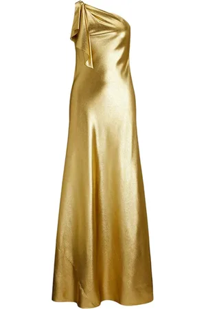 Ralph Lauren Sukienki, Kobieta, Żółty, 2XS, Długa Sukienka
