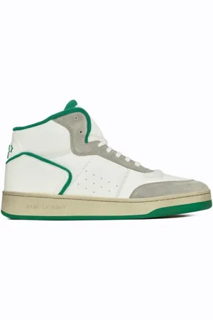 Saint Laurent Buty, Mężczyzna, Biały, 42 EU, Skóra, Casual Sneakers