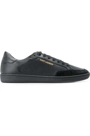 Saint Laurent Buty, Mężczyzna, Czarny, 41 1/2 EU, Skóra, Court Classic Sl/10 Sneakers