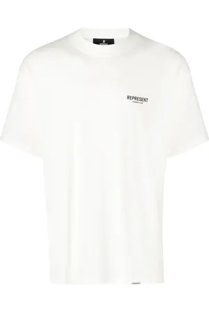 Represent Koszulki, Mężczyzna, Biały, L, Bawełna, T-shirt Owners Club