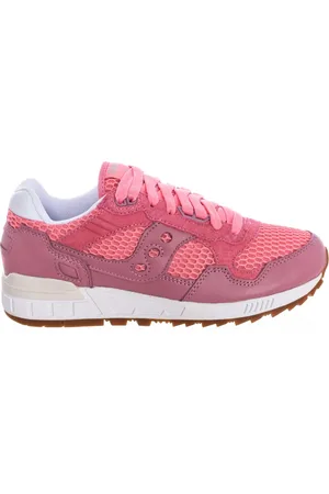 Saucony Buty, Mężczyzna, Różowy, 38 EU, Skóra, Klasyczne Sneakersy Shadow 5000