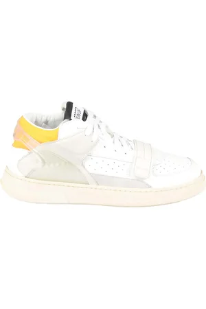 RUN OF Buty, Mężczyzna, Wielobarwność, 41 EU, Skóra, Sneakersy Mid Combi Style