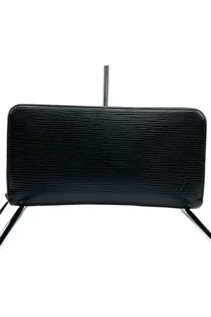 LOUIS VUITTON Pre-owned, Kobieta, Czarny, ONE SIZE, Skóra, Pre-owned skórzane portfele
