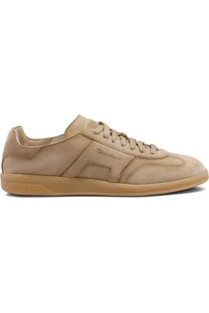 santoni Buty, Mężczyzna, brązowy, 42 1/2 EU, Skóra, Sneakersy Olympic Cube