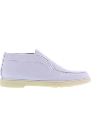 santoni Buty, Kobieta, Biały, 36 1/2 EU, Skóra, Skórzane mokasyny