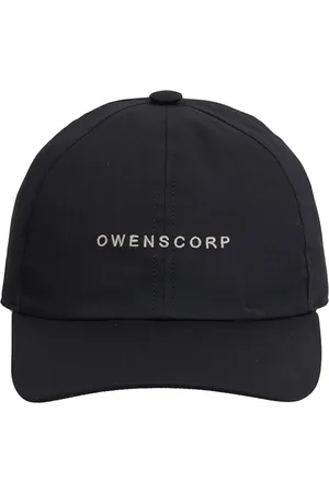 Rick Owens Akcesoria, unisex, Czarny, ONE SIZE, Czapka baseballowa z daszkiem