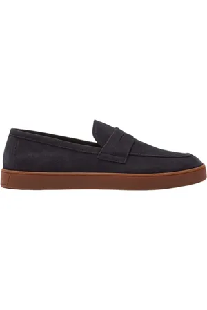 Scarosso Buty, Mężczyzna, Niebieski, 45 EU, Skóra, Carlos Sneakers