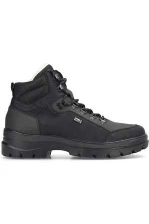 Rieker Buty, Mężczyzna, Czarny, 45 EU, Czarne Casualowe Botki za Kostkę