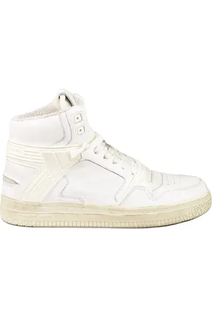 Philippe model Buty, Kobieta, Biały, 37 EU, Skórzane trampki z podeszwą z gumy