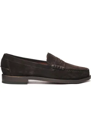 SEBAGO Buty, Mężczyzna, brązowy, 40 EU, Skóra, Ciemnobrązowe mokasyny penny