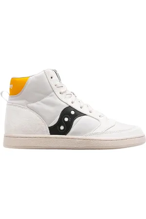 Saucony Buty, Mężczyzna, Biały, 43 EU, Skóra, Wysokie sneakersy Jazz Court