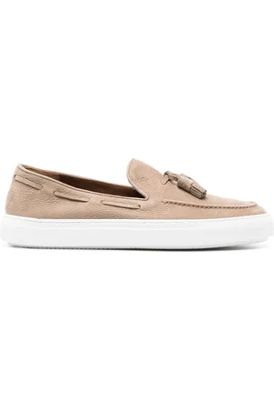 Fratelli Rossetti Buty, Mężczyzna, Beżowy, 42 1/2 EU, Muszkieterki ze skóry