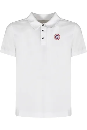 Canada Goose Koszulki, Mężczyzna, Biały, M, Białe T-shirty i Pola