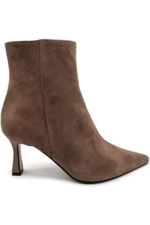 ROBERTO FESTA Buty, Kobieta, brązowy, 37 EU, Zamsz, Acero Suede Ankle Boot