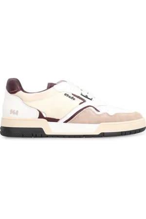 Rhude Buty, Mężczyzna, Wielobarwność, 44 EU, Skóra, Sneakersy Vintage Racing Low-Top