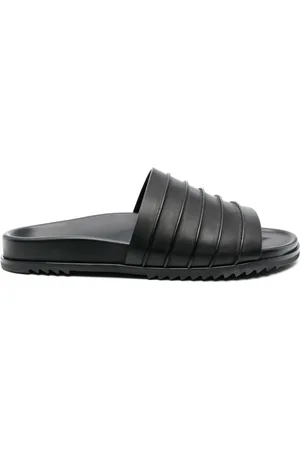 Rick Owens Buty, Mężczyzna, Czarny, 42 EU, Skóra, Sandały Ruhlmann Granolas