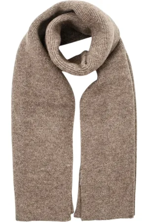 Calvin Klein Akcesoria, Mężczyzna, brązowy, ONE SIZE, Szalik męski w prążki