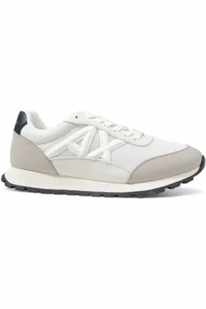 Armani Exchange Buty, Mężczyzna, Beżowy, 40 EU, Stylowe męskie buty na co dzień