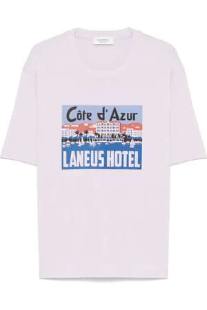 LANEUS Koszulki, Mężczyzna, Różowy, M, Różowe T-shirty i Pola