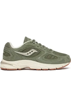 Saucony Buty, Mężczyzna, Zielony, 45 EU, Sportowe Sneakersy z Siateczki