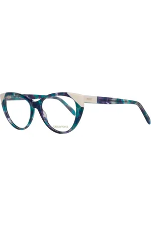 Emilio Pucci Akcesoria, Kobieta, Wielobarwność, ONE SIZE, Kolorowe Okulary Damskie z Etui