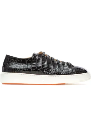 santoni Buty, Mężczyzna, Czarny, 40 1/2 EU, Stylowe Sneakersy