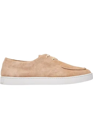 Scarosso Buty, Mężczyzna, Beżowy, 45 EU, Zamsz, Chad Beżowe Zamszowe Sneakersy