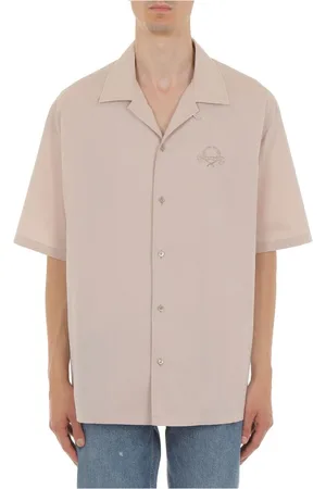 Moschino Koszule, Mężczyzna, Beżowy, M, Beżowa Bawełniana Koszula Regular