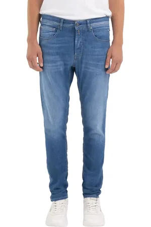 Replay Jeansy, Mężczyzna, Niebieski, W29, Bawełna, Jeansyy Slim-fit