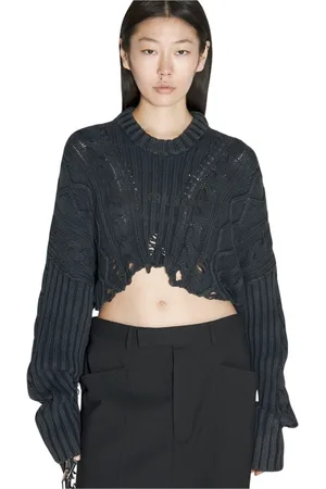 HAN Kjøbenhavn Swetry, Kobieta, Czarny, L, Knitwear
