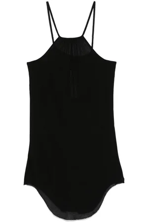 Rick Owens Koszulki, Kobieta, Czarny, S, Rayon, Skorpio Tank