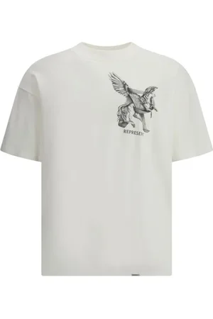 Represent Koszulki, Mężczyzna, Beżowy, S, Bawełna, Elegance Motion T-shirt