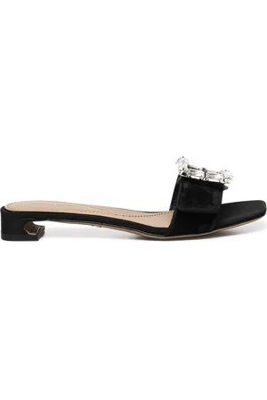 Dolce & Gabbana Buty, Kobieta, Czarny, 41 EU, Czarne Sandały dla Kobiet