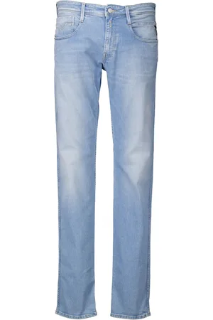 Replay Jeansy, Mężczyzna, Niebieski, W34 L36, Denim, Anbass Jeansy