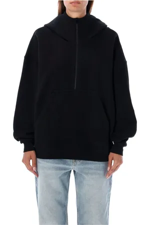 Saint Laurent Bluzy, Kobieta, Czarny, M, Bawełna, Camionaire Hoodie