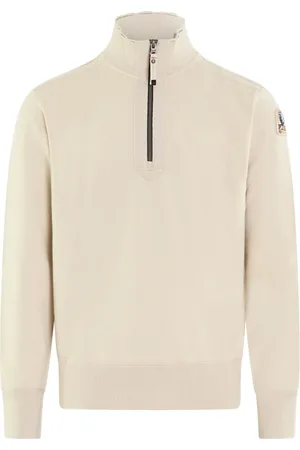 Parajumpers Swetry, Mężczyzna, Beżowy, L, Len, Lenard Crew Neck Sweater