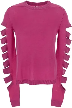 Rick Owens Swetry, Kobieta, Różowy, M, Stylowy sweter dla modnych fashionistek