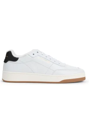 Saint Laurent Buty, Mężczyzna, Biały, 43 EU, Skóra, Sl 61 Skórzane Sneakersy