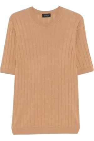 TAGLIATORE Koszulki, Mężczyzna, Beżowy, M, T-shirty i Pola