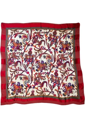Saint Laurent Pre-owned, Kobieta, Wielobarwność, ONE SIZE, Pre-owned Silk scarves