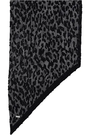 Saint Laurent Akcesoria, Kobieta, Czarny, ONE SIZE, Elegancka Czarna Stola