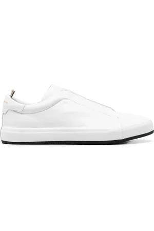 Officine creative Buty, Mężczyzna, Biały, 42 EU, Skórzane sneakersy styl Essence/002